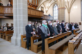 Feier der 1. Heiligen Kommunion in Sankt Crescentius (Foto: Karl-Franz Thiede)